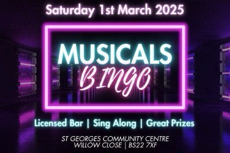 WODS Fundraising Musicals Bingo!