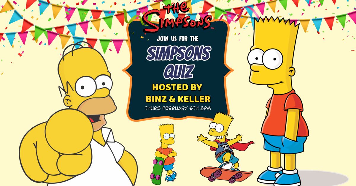 THE SIMPSONS QUIZ!! BUY ONE GET ONE FREE 7-10PM | FREE TO PLAY