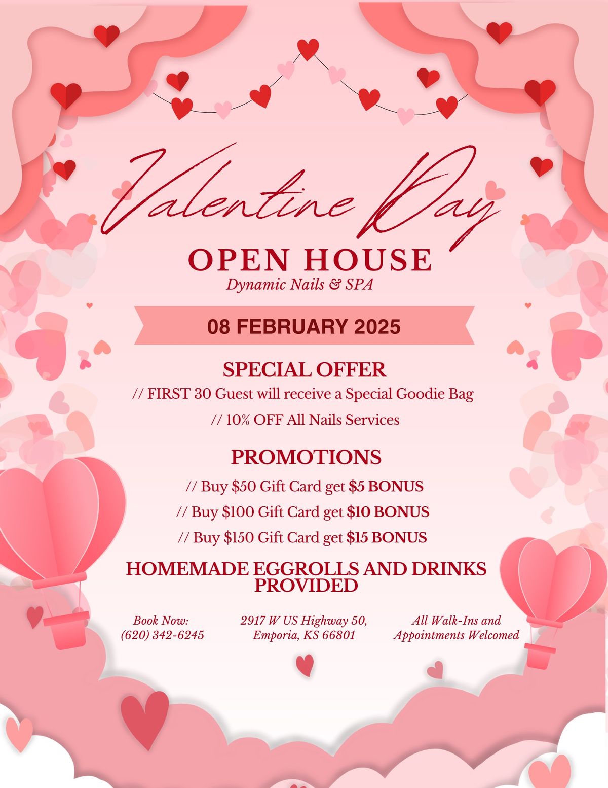 \ud83d\udc96Valentine\u2019s Day Open House\ud83d\udc96