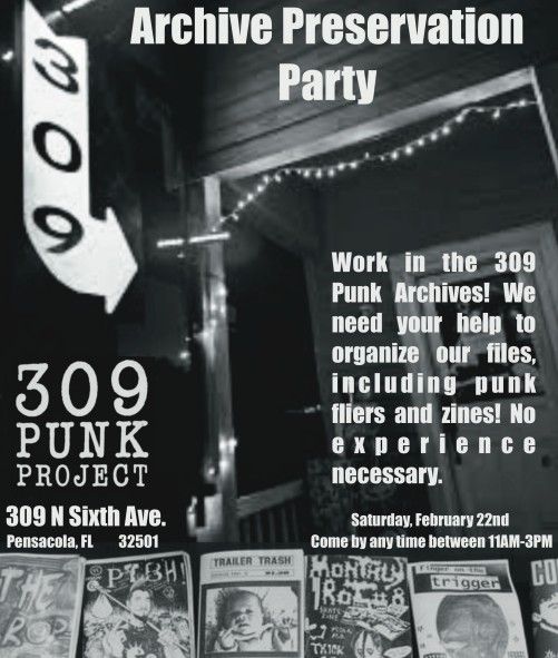 Punk Archive Preservation Party