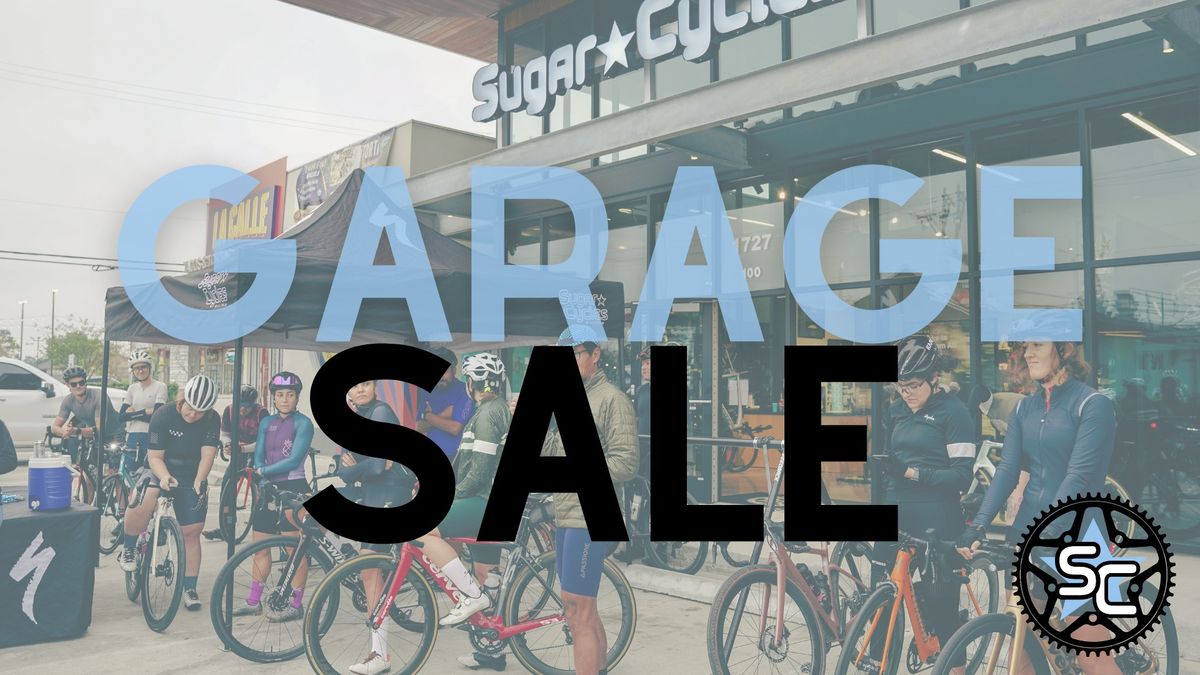 SWEET SALE - Sugar Cycles Garage Sale