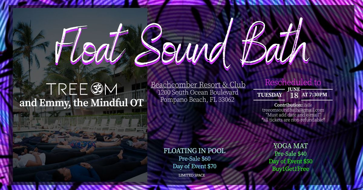 Floating Sound Bath - Floats & Yoga mat spaces available 