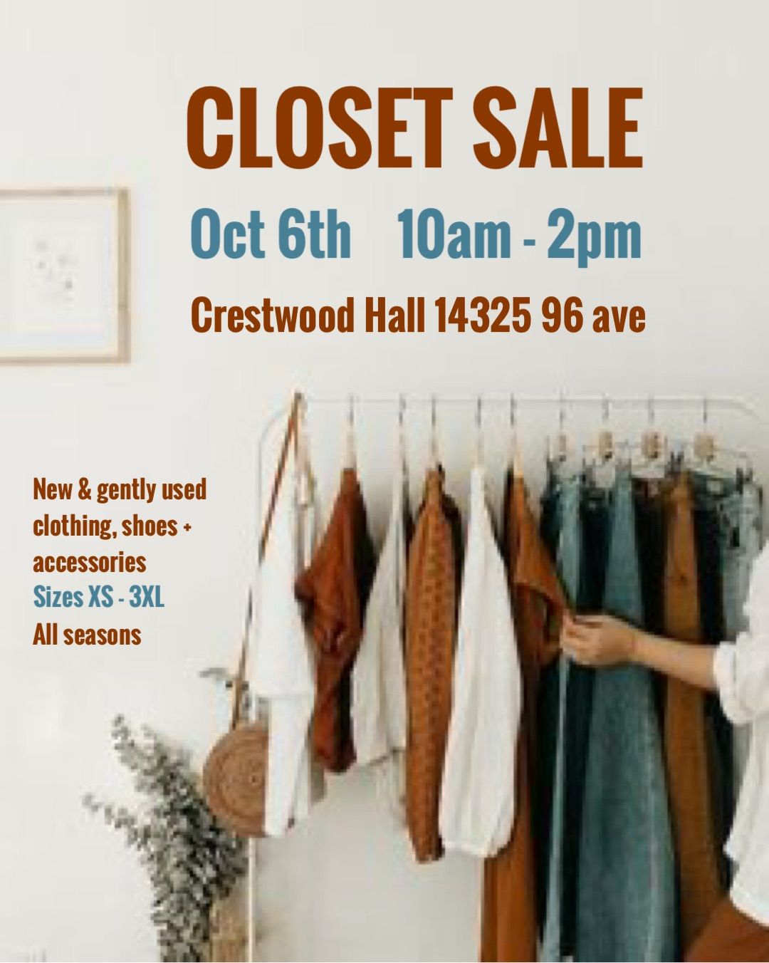 Blogger closet sale