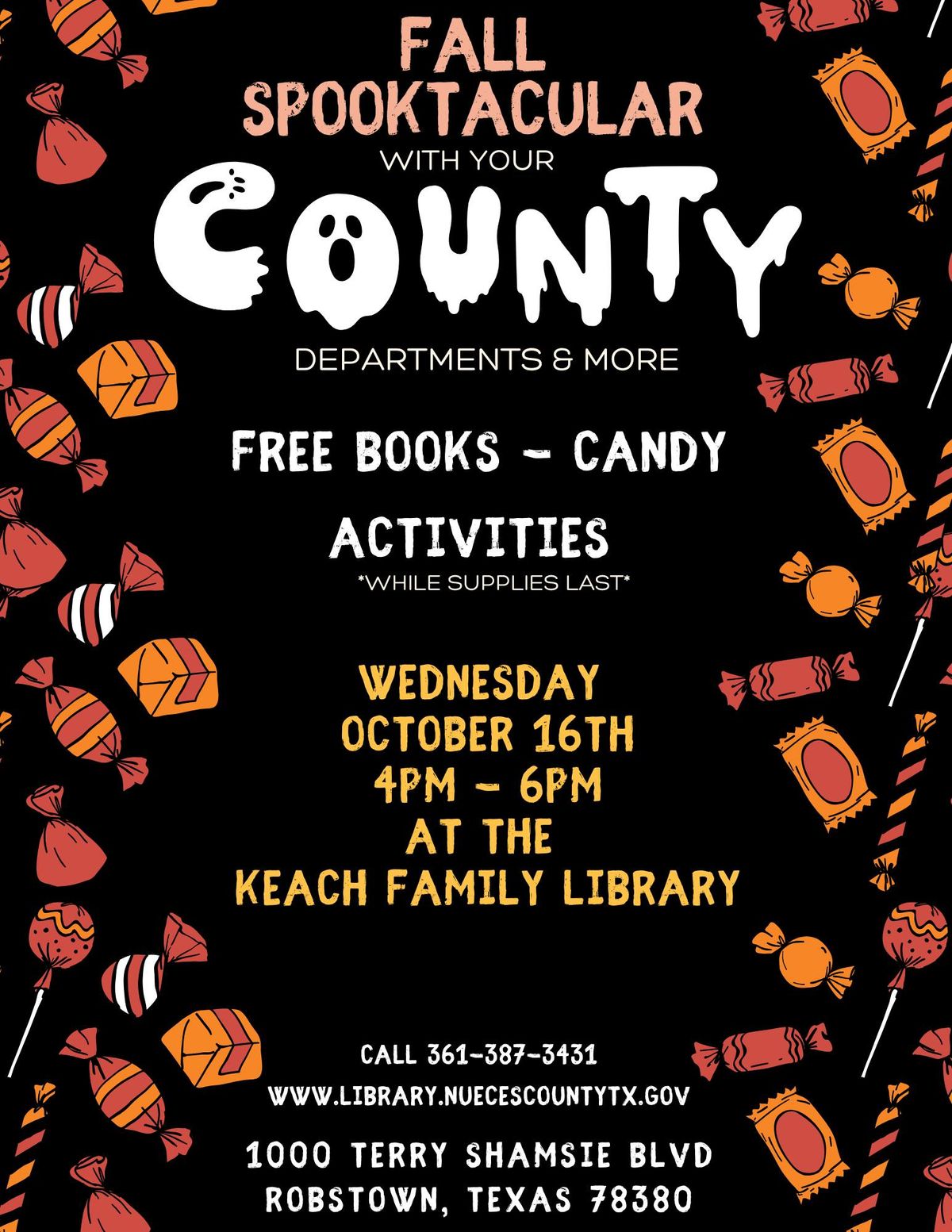 Fall Spooktacular With Your County Departments and More