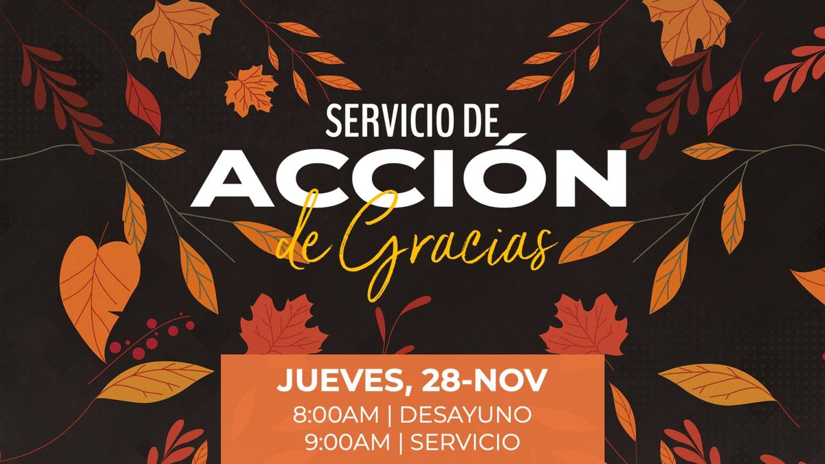 Servicio de Acci\u00f3n de Gracias