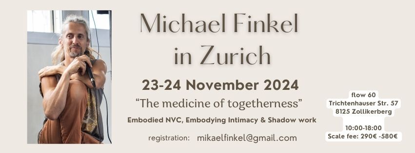 Workshop Michael Finkel in ZURICH