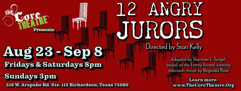 AUDITIONS FOR 12 ANGRY JURORS
