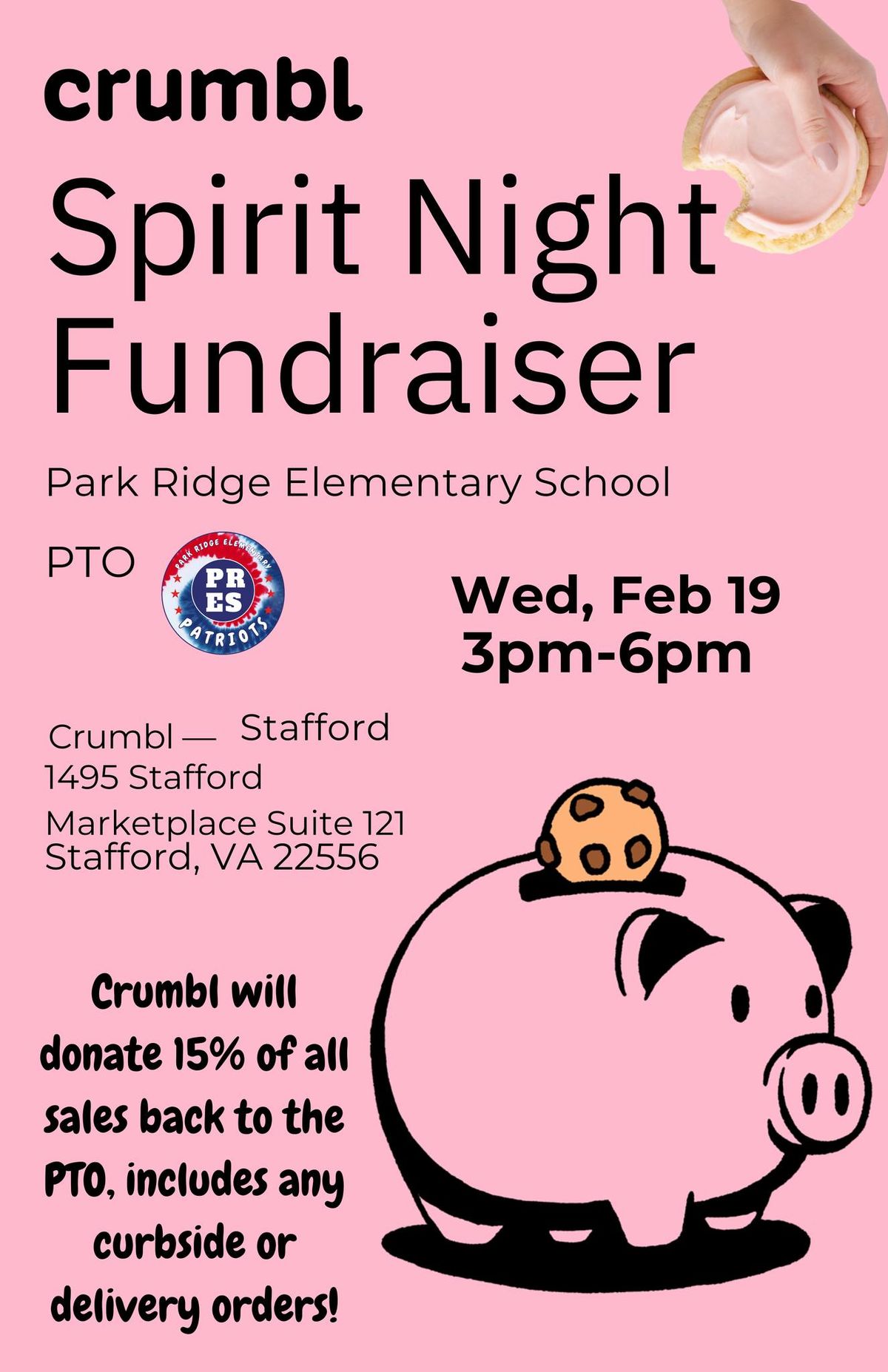 Spirit Night - Crumbl 