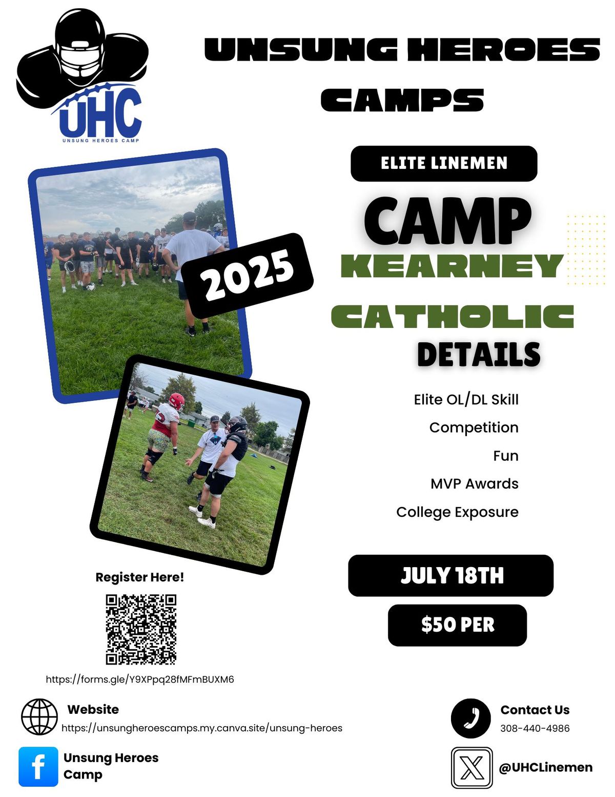 Elite Linemen Camp - Kearney Catholic