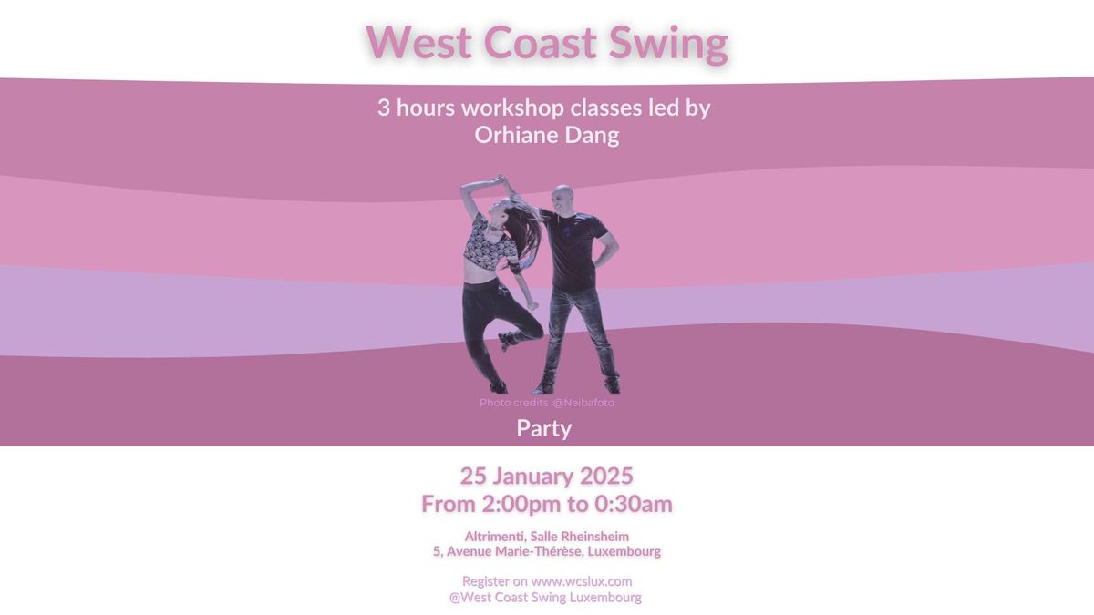 West Coast Swing Workshops + party