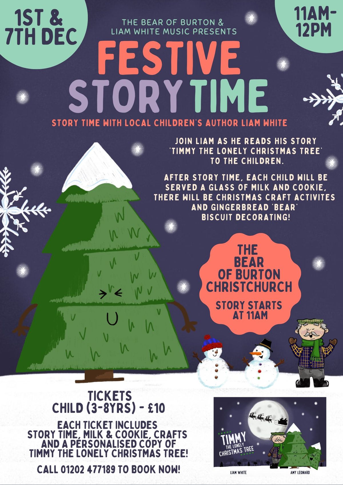 Festive Story Time with Liam White