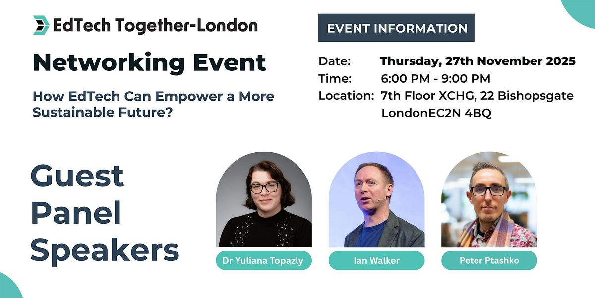 EdTech Together - London - November