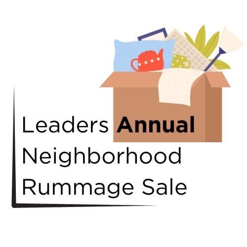 Leaders Neighborhood Annual Rummage Sale