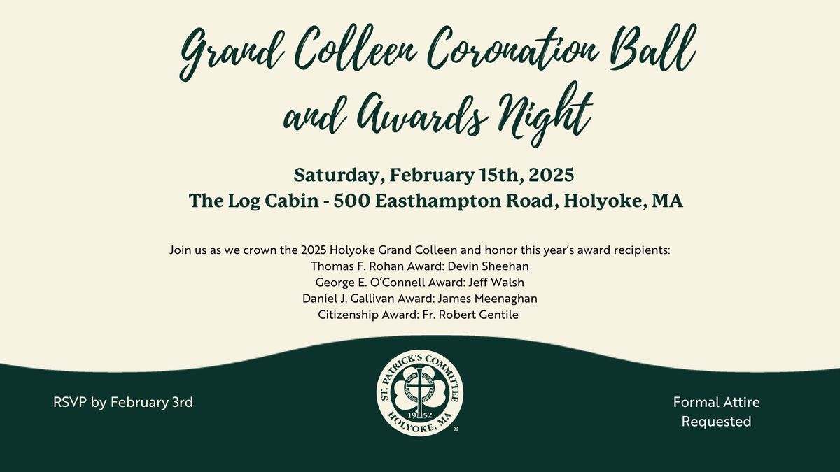 Grand Colleen Coronation Ball and Awards Night