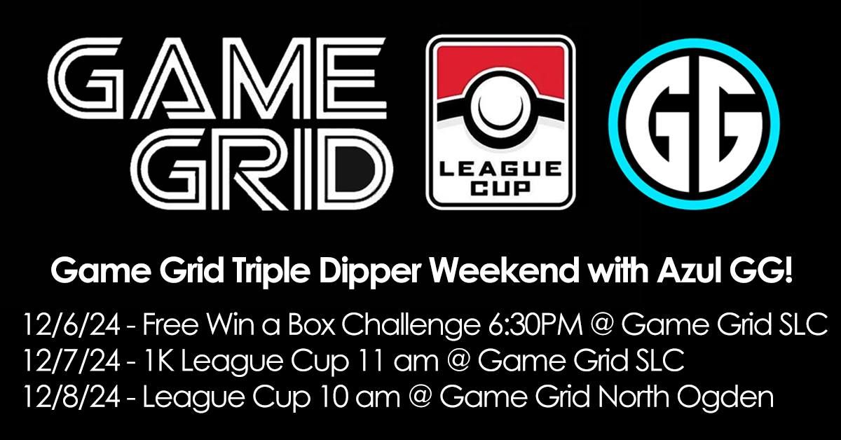 Game Grid Triple Dipper Weekend with Azul GG!