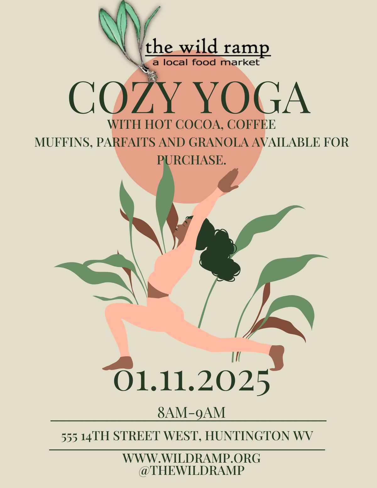 Cozy Yoga with Hot Cocoa and Coffee