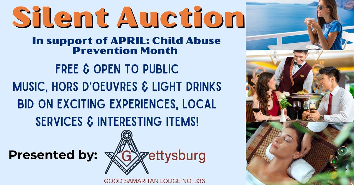 Go Blue Charity Silent Auction to Benefit Adams County Children's Advocacy Center