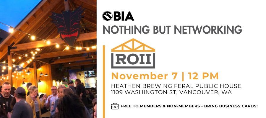 Nothing but Networking Sponsored by ROII