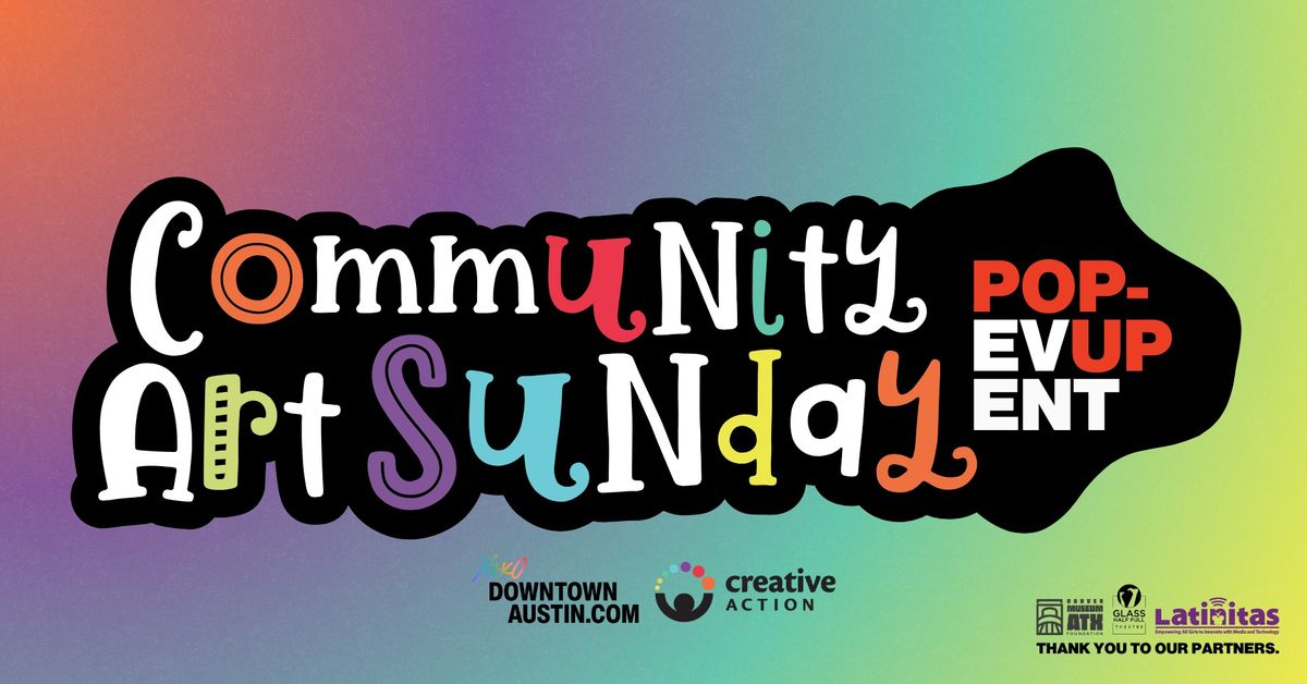 Community Art Sunday POP-UP