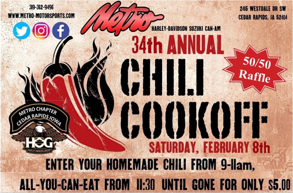 34th Annual Metro Chili Cook-Off