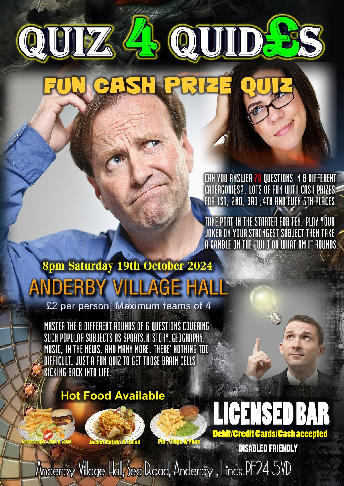 Quiz 4 Quids @ Anderby Village Hall