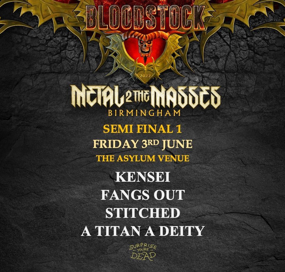 Metal To The Masses Birmingham - Semi Final 1