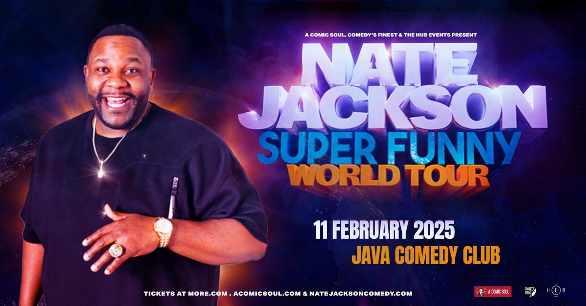 NATE JACKSON - SUPER FUNNY WORLD TOUR - Athens