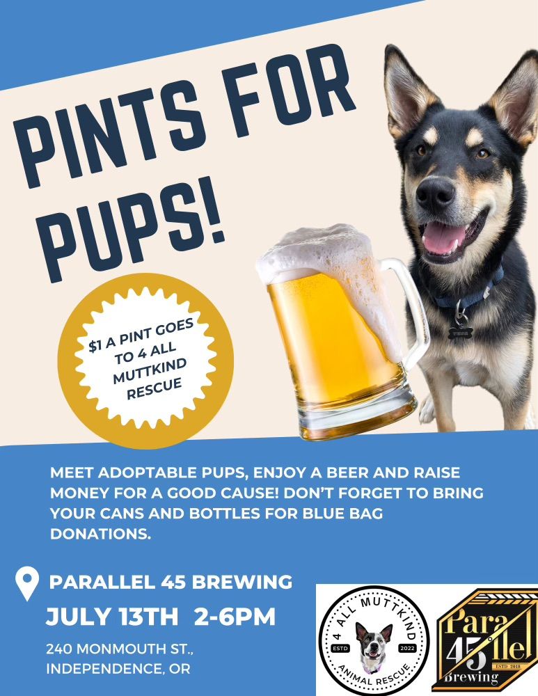 Pints for Pups: Adoption Event