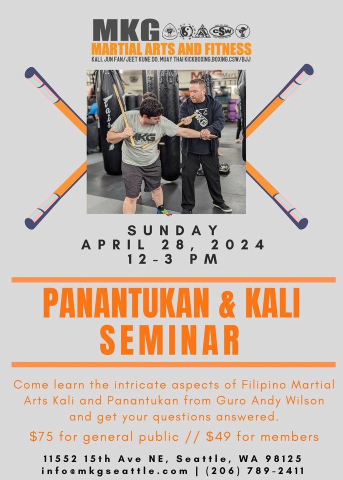 Filipino Martial Arts Seminar