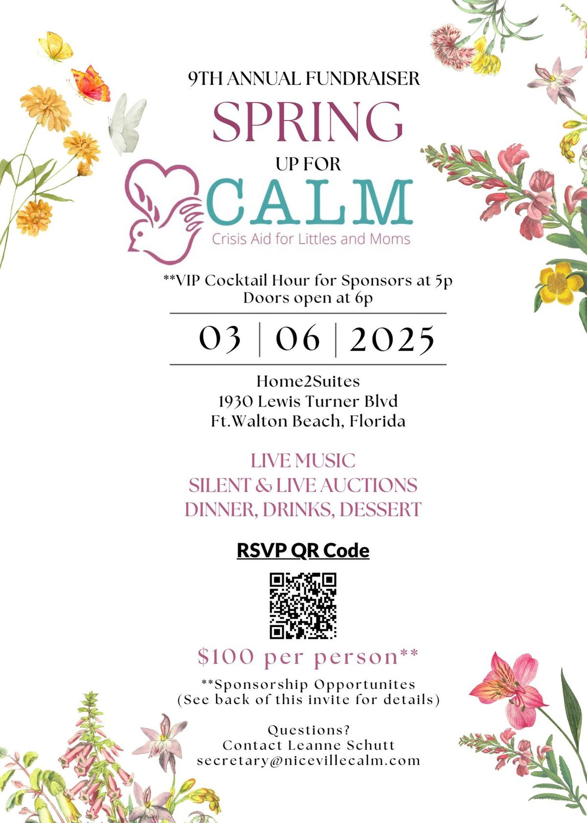 Spring Up For CALM Fundraiser 2025