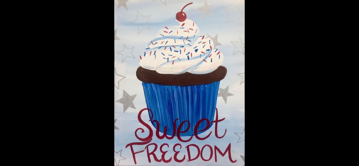 Kid's Sweet Freedom Cupcake