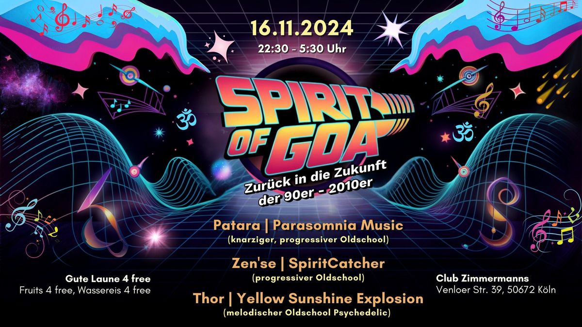 "Spirit of Goa - back to the future 90\/2010er"