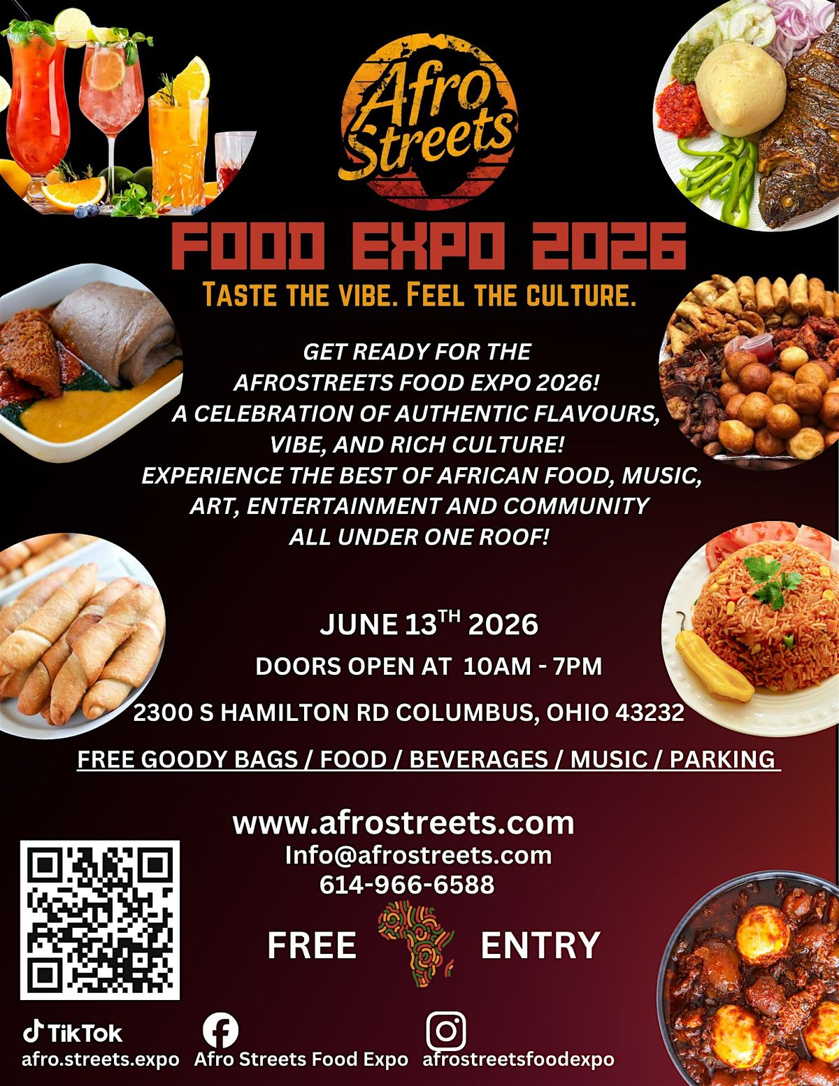 AfroStreets FOOD EXPO 2026