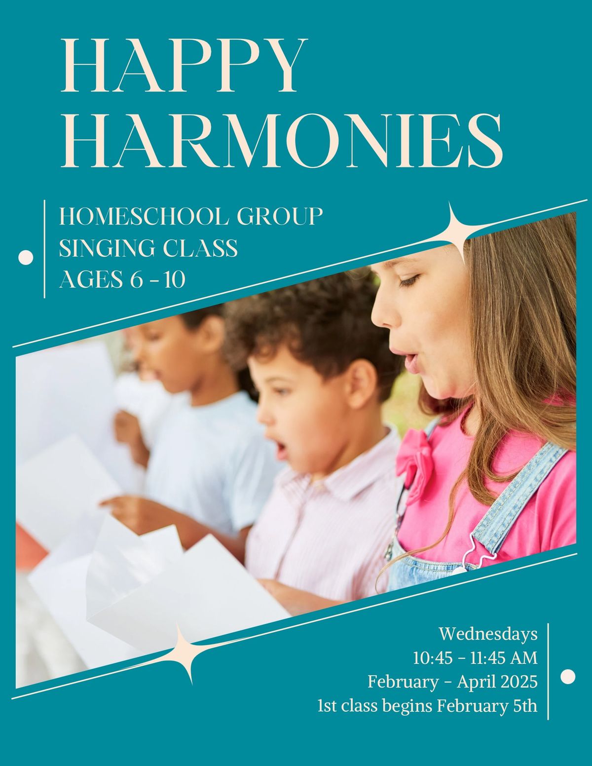 \ud83c\udfb6 Happy Harmonies: Homeschool Singing Program \ud83c\udfb6