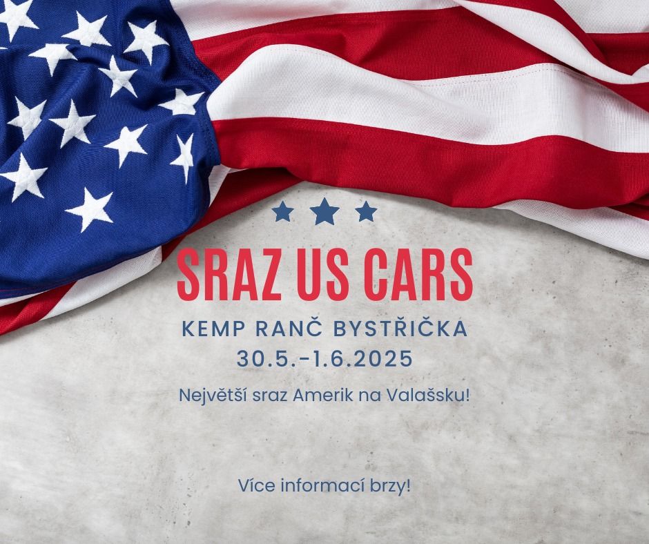 Sraz US Cars Byst\u0159i\u010dka 30.5.-1.6.2025