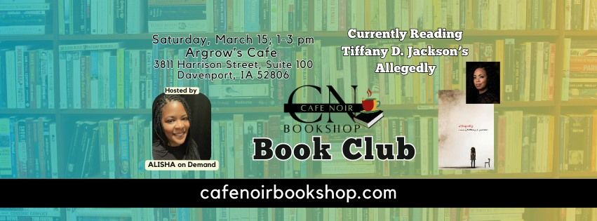 March Book Club - Cafe Noir Bookshop