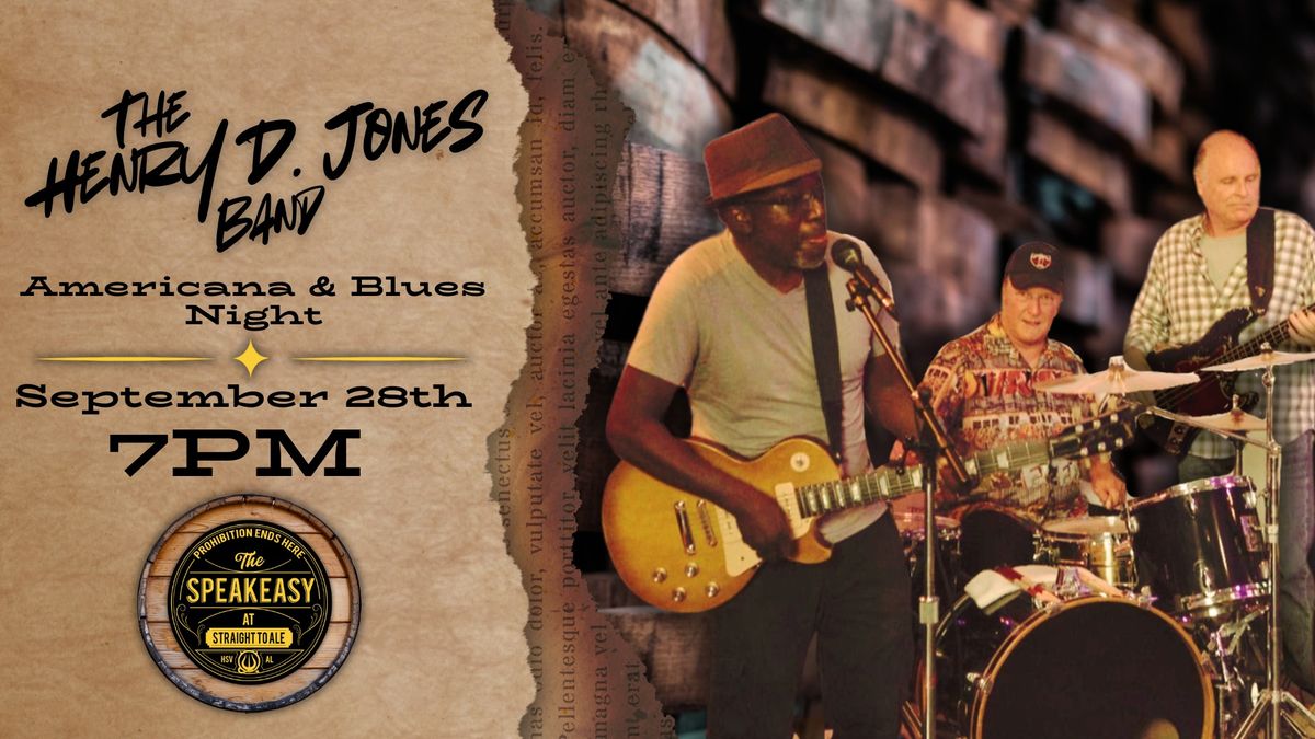 The Henry D. Jones Band LIVE!