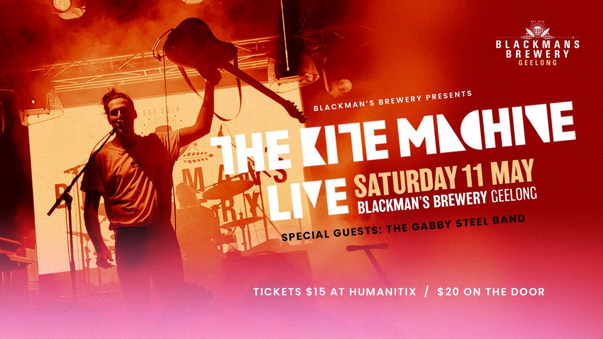 The Kite Machine Live at Blackman's Brewery