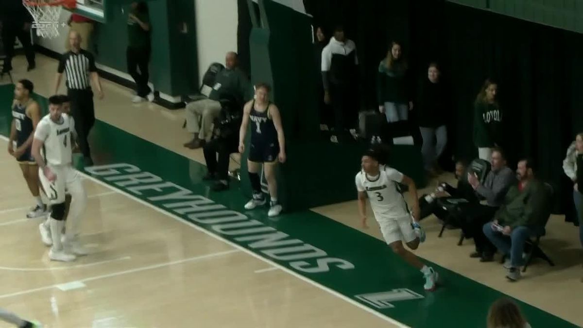 Navy Midshipmen at Loyola Maryland Greyhounds Mens Basketball