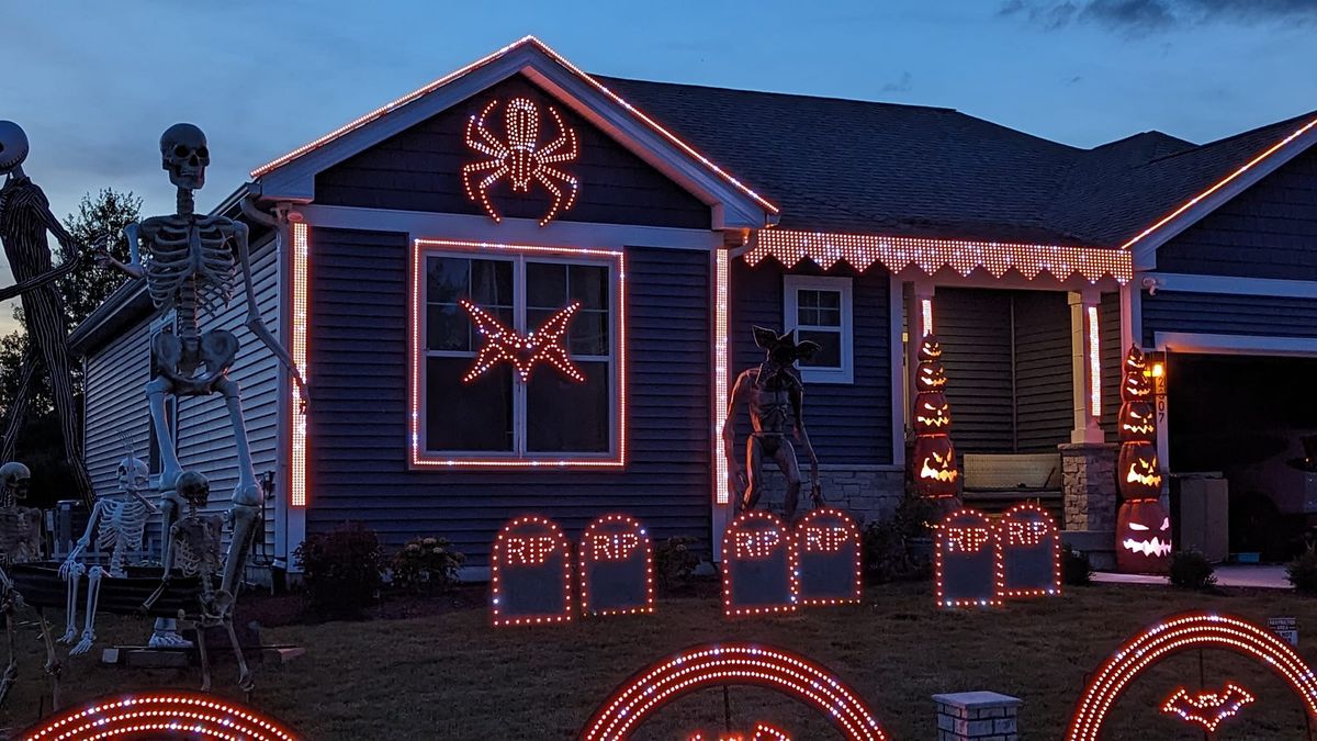 Opening Night of Halloween Lights