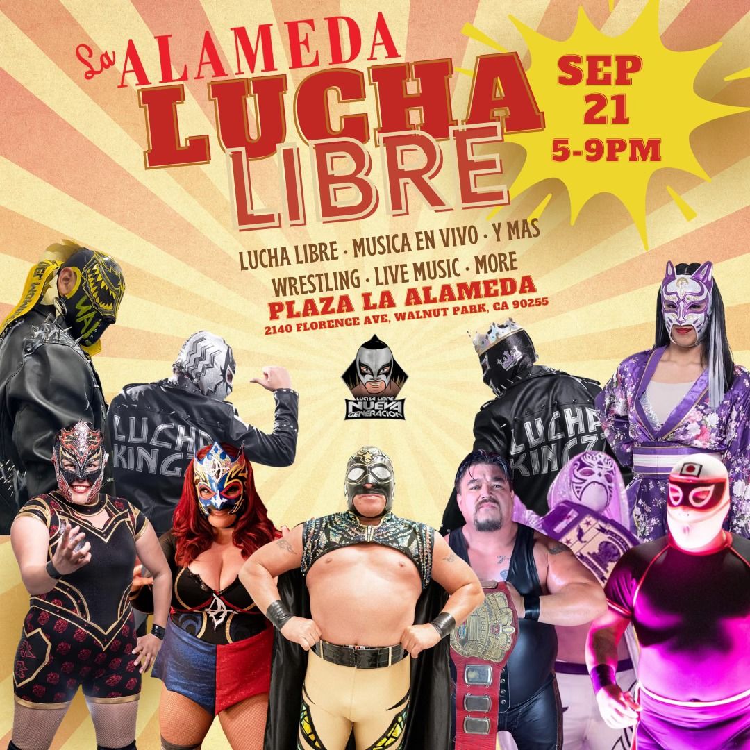 Lucha Libre Plaza La Alameda