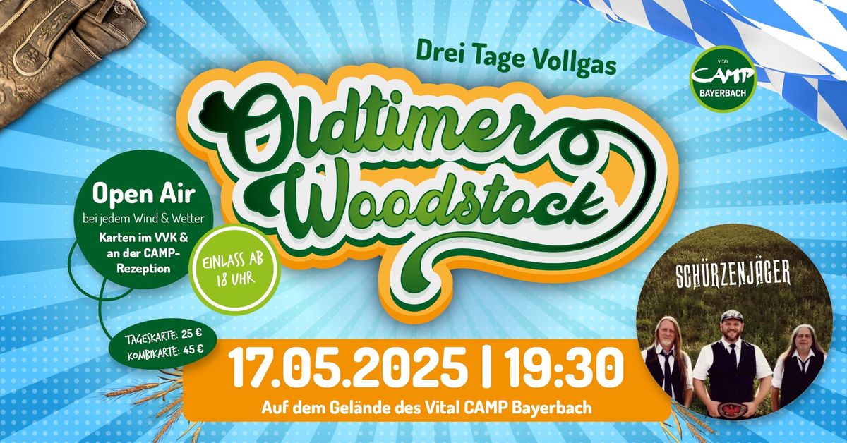 DIE SCH\u00dcRZENJ\u00c4GER live - OLDTIMER WOODSTOCK 2025