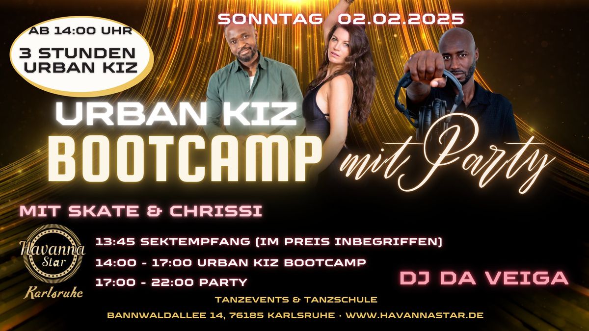 \u2764\ufe0f\u200d\ud83d\udd25Urban Kiz Bootcamp\u2764\ufe0f\u200d\ud83d\udd25Skate & Chrissi mit Party DJ Da Veiga