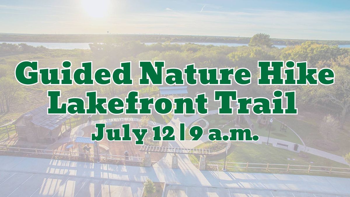 Guided Nature Hike - Lakefront Trail