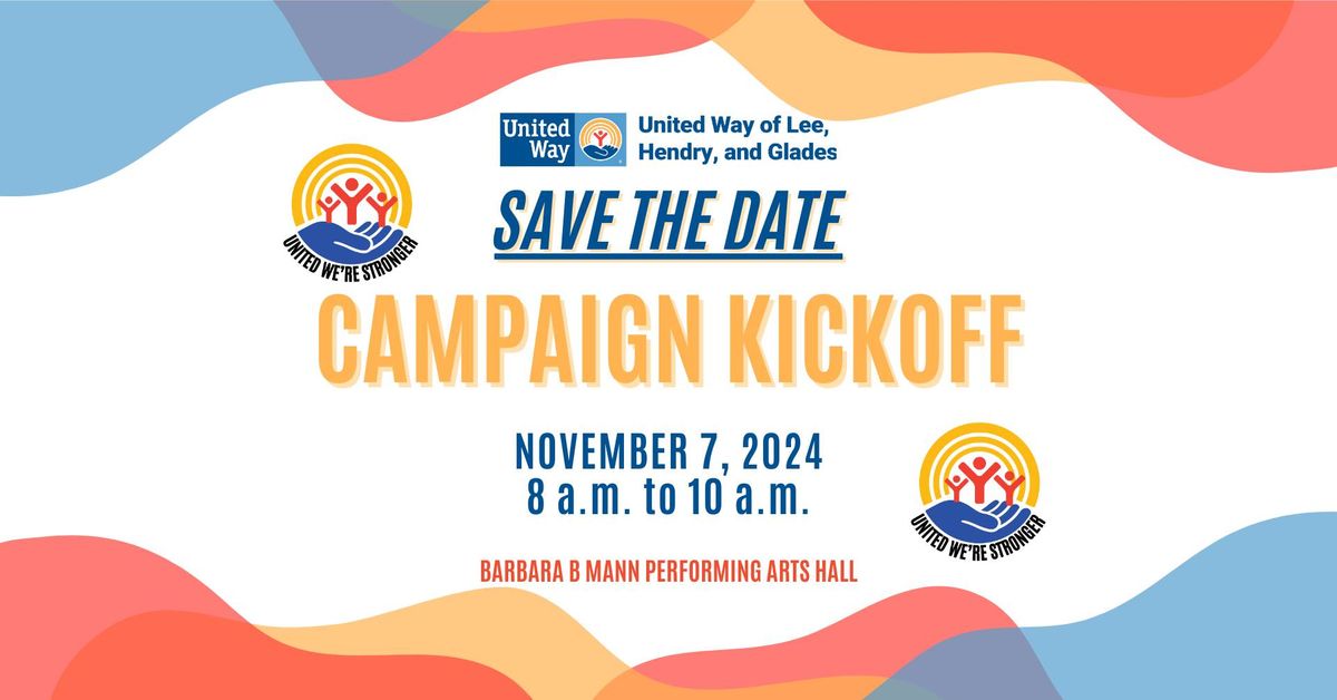 United Way Annual Campaign Kickoff