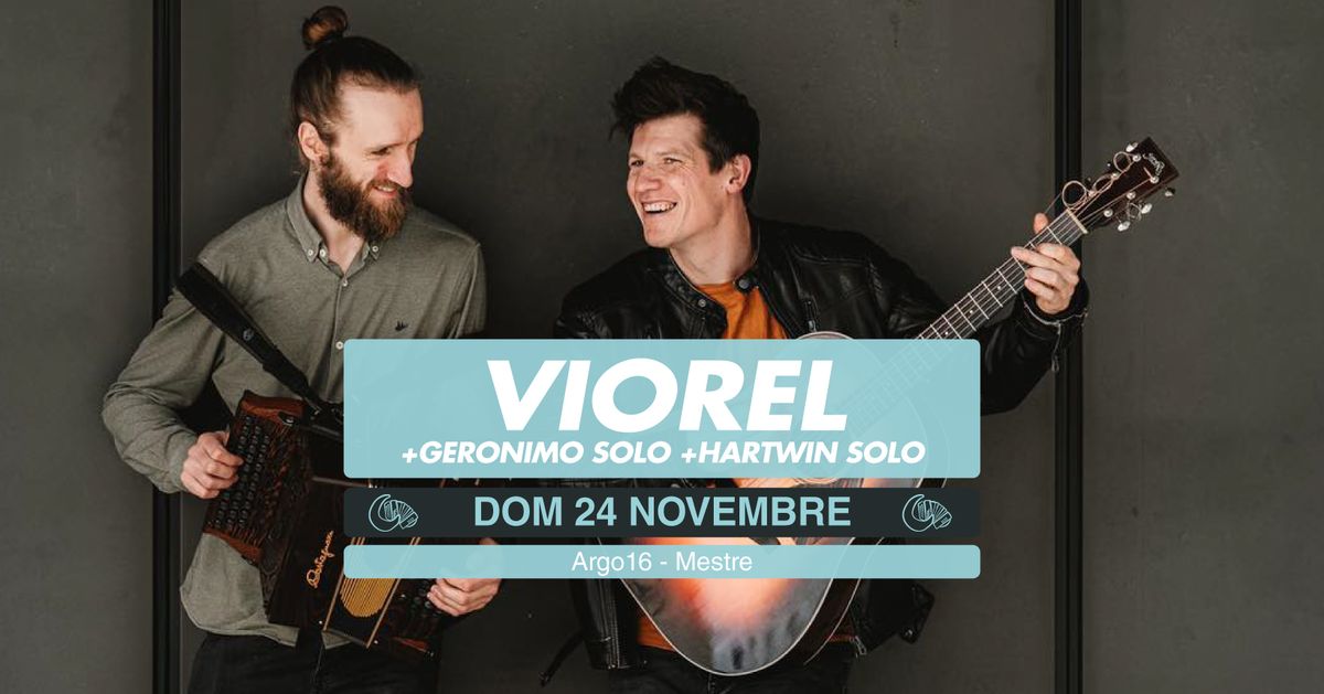 Gran Bal Folk con VIOREL + Hartwin solo + Geronimo solo