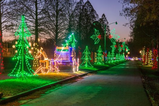 Owensboro Ky Christmas Lights 2022 Christmas At Panther Creek", Panther Creek Park, Owensboro, 26 November To  2 January