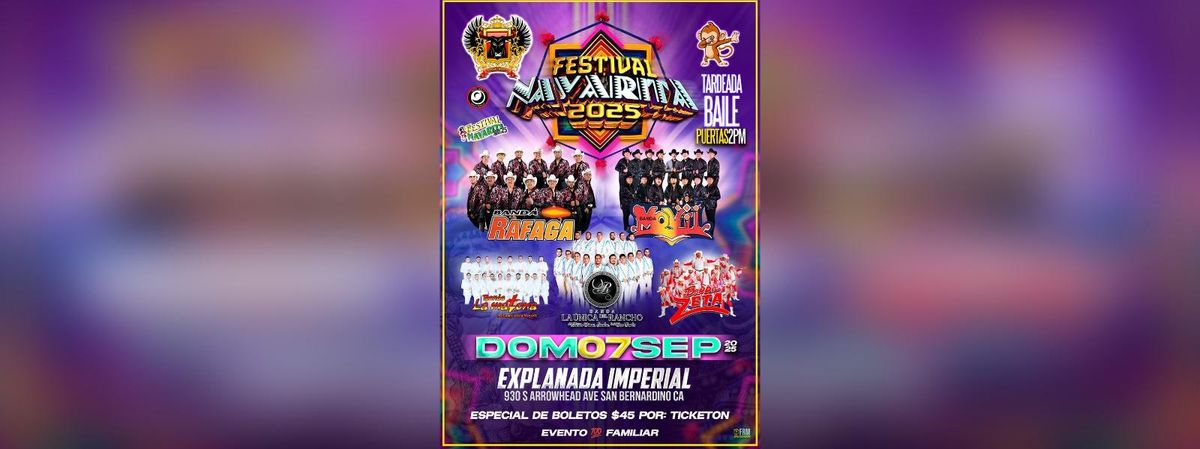 FESTIVAL NAYARITA EN SAN BERNARDINO