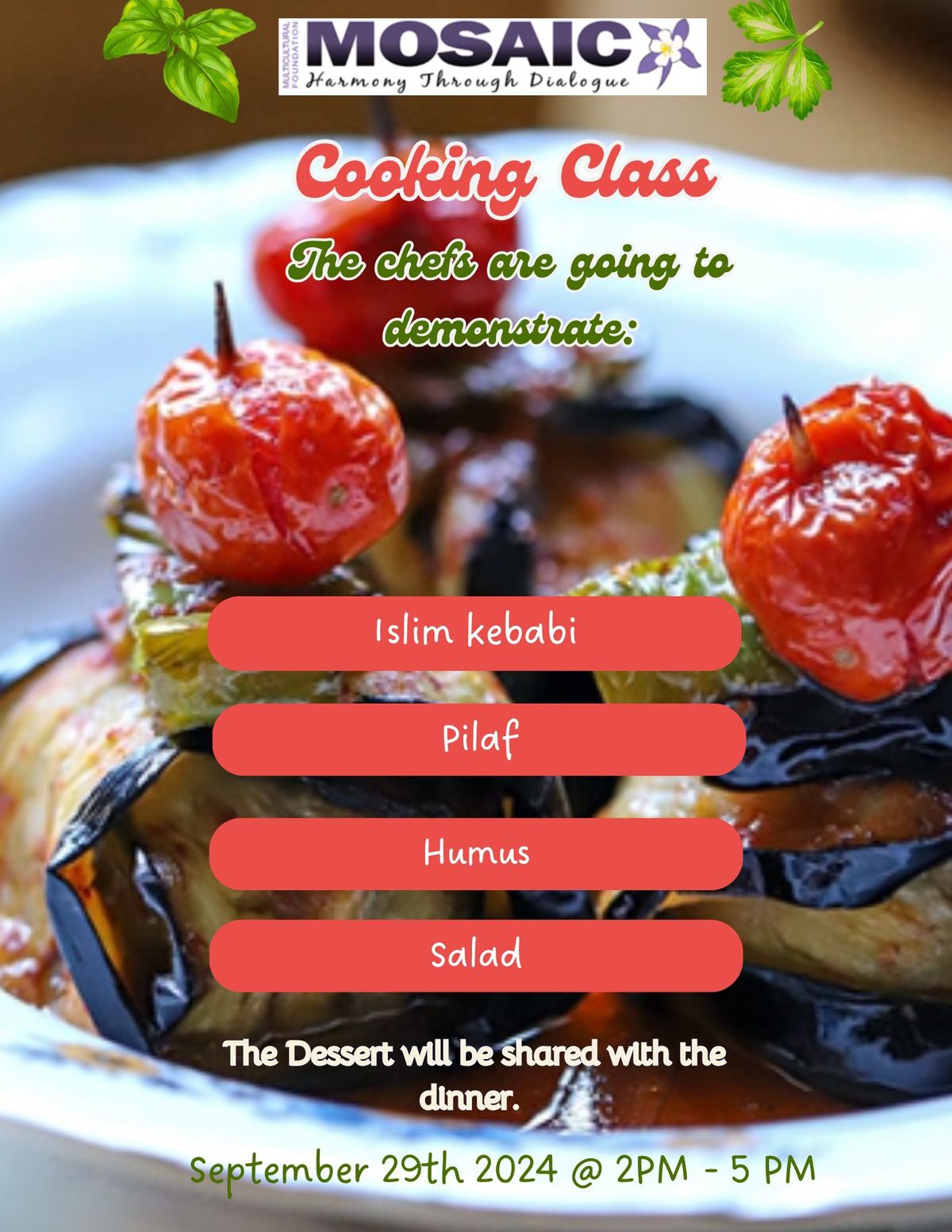 Cooking Class: Flavors of Tradition Workshop