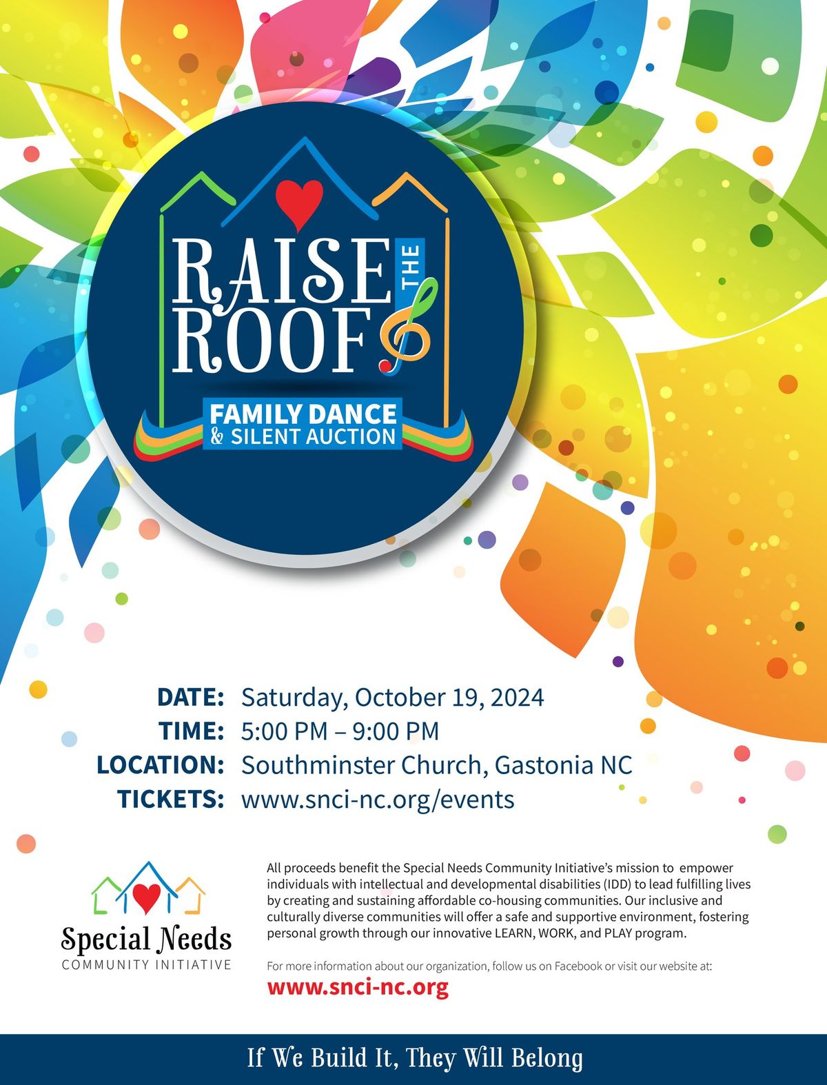 Raise the Roof Family Dance & Silent Auction